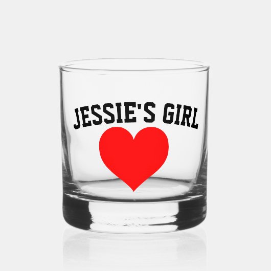 JESSIE'S MEISJE WHISKEY GLAZEN (Voorkant)