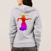 Jessikah Bellydance Zipper Hoodie (Achterkant)