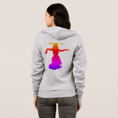 Jessikah Bellydance Zipper Hoodie (Achterkant volledig)