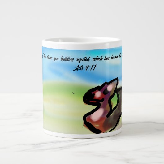 jessius steen  grote koffiekop (Voorkant)
