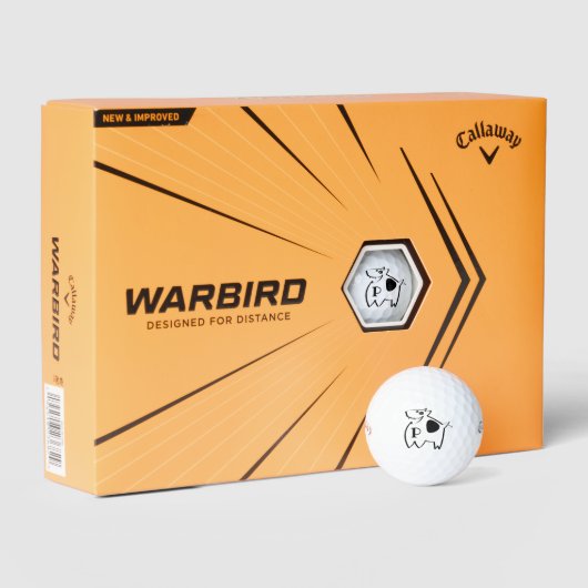 Jessy met je initiaal golfballen (Verpakking)