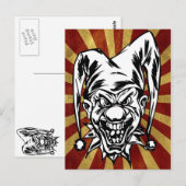 Jester Briefkaart (Voorkant / Achterkant)