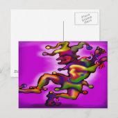 Jester Briefkaart (Voorkant / Achterkant)