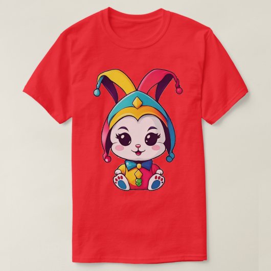 Jester Bunny T-shirt (Design voorkant)