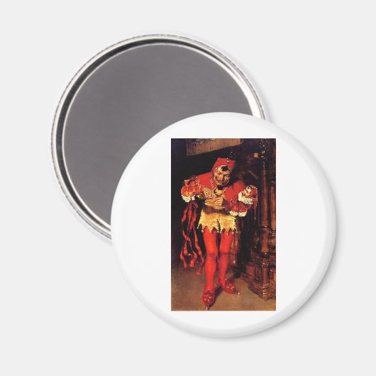 jester-clip-art-2 magneet (Voorkant / Achterkant)