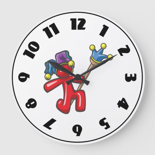 Jester Clock Grote Klok (Voorkant)