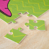 Jester de Kat Kinder Personalized Legpuzzel (Zijkant)