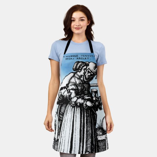 Jester Death en het meisje Schort (Gedragen)