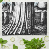 Jester Death en het meisje Theedoek (Gevouwen)