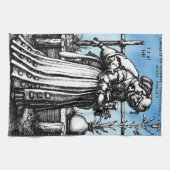 Jester Death en het meisje Theedoek (Horizontaal)