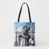 Jester Dood en de Maagd Tote Bag (Voorkant)