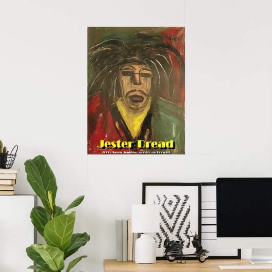 Jester Dread Poster (Thuiskantoor)