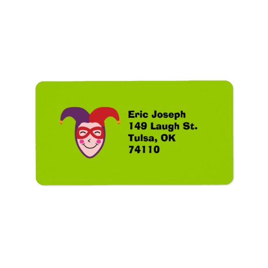 Jester Etiket (Voorkant)