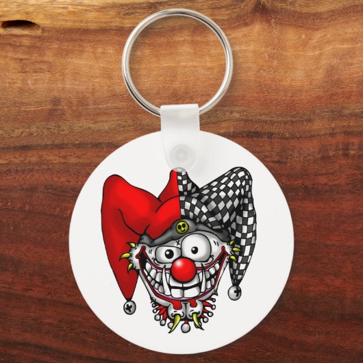 Jester Face Sleutelhanger (Voorkant)