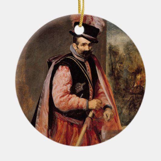 Jester genaamd "Don Juan of Austria", c.1632/35 Keramisch Ornament (Voorkant)