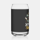 Jester Goedgekeurd Shenanigans Circus Clown Blikvorm Glas (Rechts)