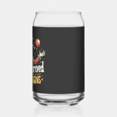Jester Goedgekeurd Shenanigans Circus Clown Blikvorm Glas (Links)
