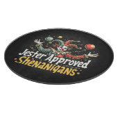 Jester Goedgekeurd Shenanigans Circus Clown Snijplank (Hoek)
