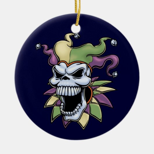 Jester II Keramisch Ornament (Voorkant)