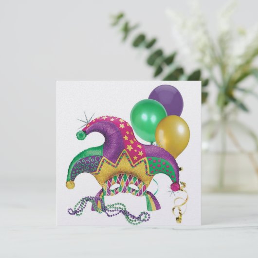 Jester Invitation (Staand voorkant)