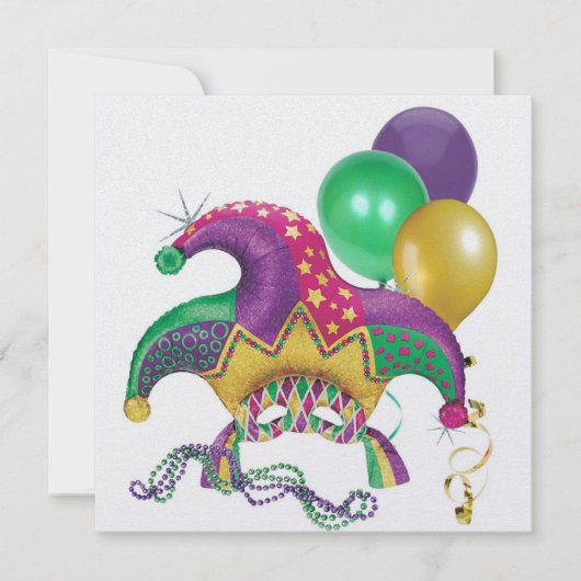 Jester Invitation (Voorkant)