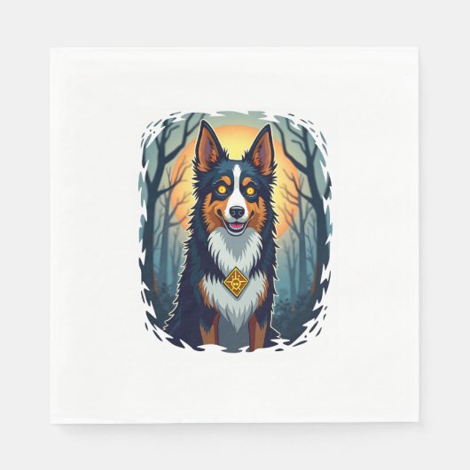 Jester Jack Russell Servet (Voorkant)