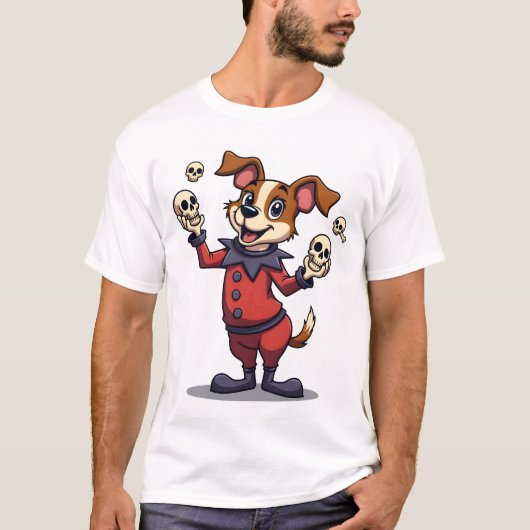 Jester Jack Russell T-shirt (Voorkant)