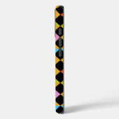 Jester Joker Motley Diamonds Squares Geometric Case-Mate iPhone Case (Achterkant / Links)