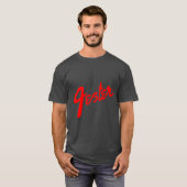 Jester Logo Mannen Dark T-Shirt (Voorkant volledig)