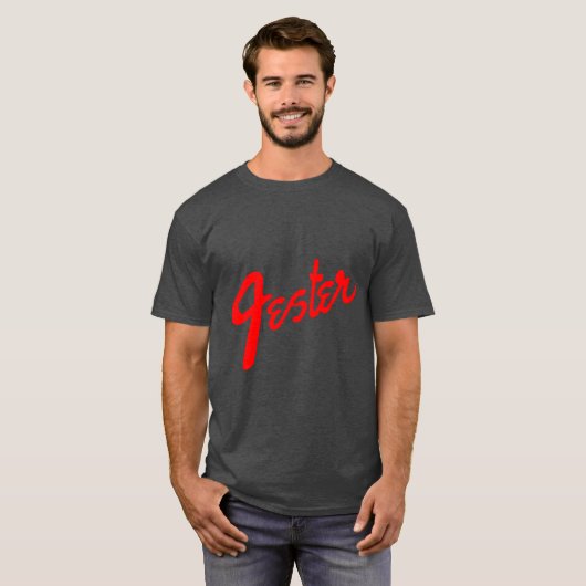Jester Logo Mannen Dark T-Shirt (Voorkant volledig)