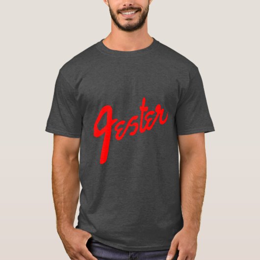 Jester Logo Mannen Dark T-Shirt (Voorkant)