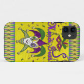 Jester Mask Mardi Gras Harlekijn Case-Mate iPhone Case (Achterkant (horizontaal))