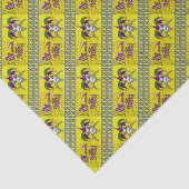 Jester Mask Mardi Gras Harlequin Tissuepapier (Detail)