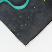 Jester-maskers voor comedy/tragedie fleece deken (Hoek)