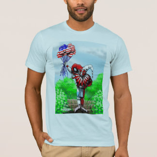 jester met ballonnen t-shirt