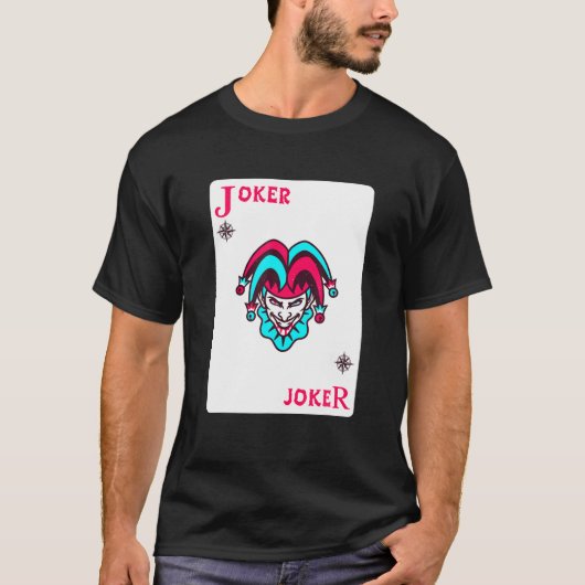 Jester met toegangskaart t-shirt (Voorkant)
