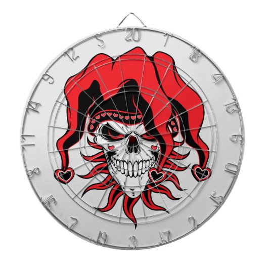 Jester of Love Dartbord (Voorkant)
