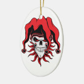 Jester of Love Keramisch Ornament (Links)