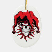 Jester of Love Keramisch Ornament (Voorkant)