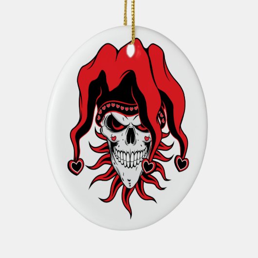 Jester of Love Keramisch Ornament (Rechts)