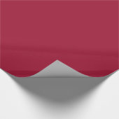Jester Red Glossy Wrapping Paper Cadeaupapier (Hoek)