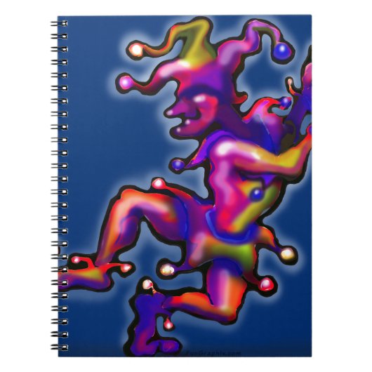 Jester Saphire Blue Notitieboek (Voorkant)