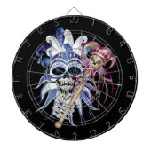 Jester Skull Dartbord (Voorkant)