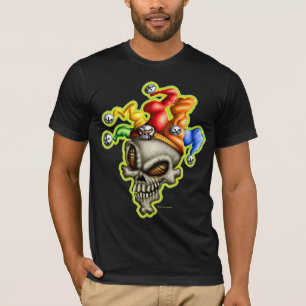 Jester Skull (Donker) T-shirt