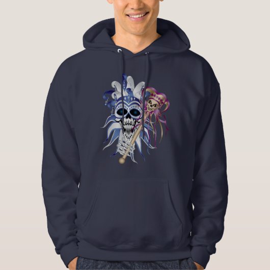 Jester Skull Hoodie (Voorkant)
