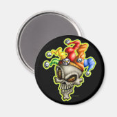 Jester Skull Magnet (Voorkant / Achterkant)