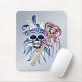 Jester Skull Muismat (Met muis)