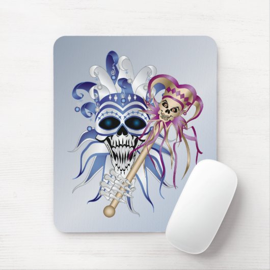 Jester Skull Muismat (Met muis)