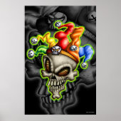 Jester Skull (Poster) Poster (Voorkant)