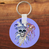 Jester Skull Sleutelhanger (Voorkant)